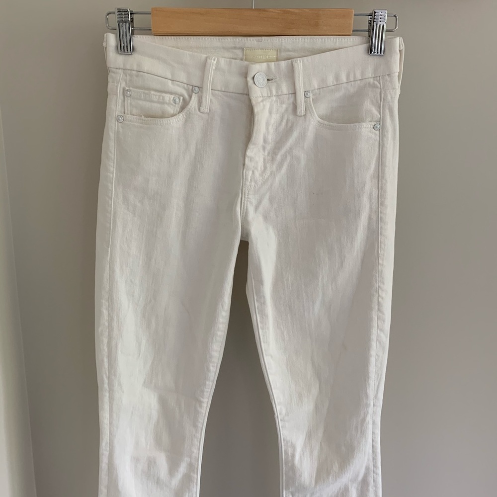 MOTHER White Jeans